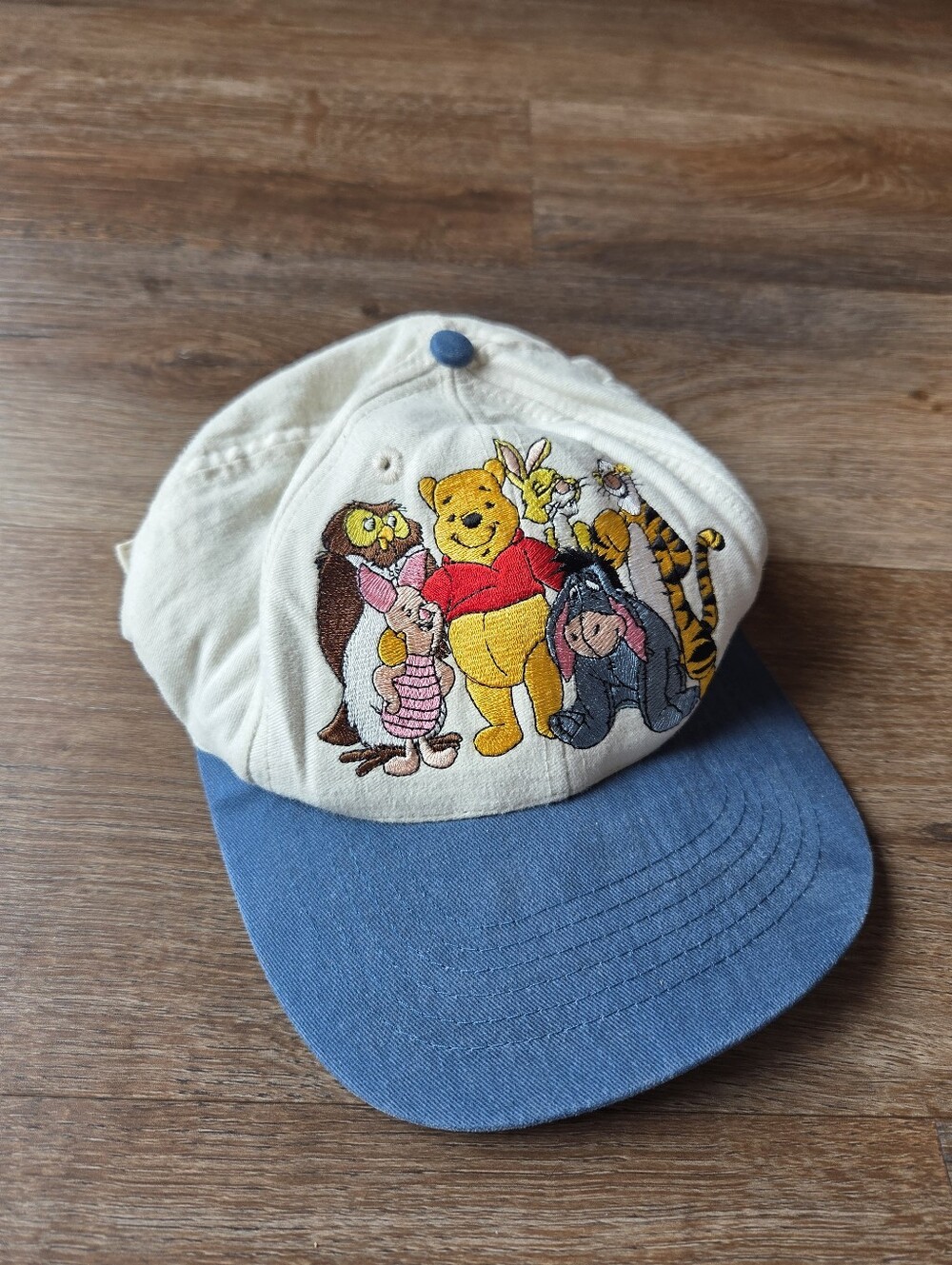 Vintage Disney Winnie The Pooh Embroidered Adult Baseball Hat Cap Goofys Hat Co - Picture 2 of 7